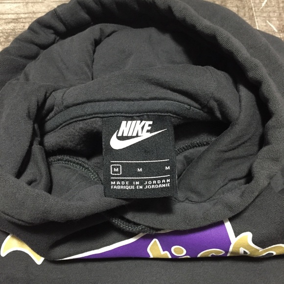 Nike UW Athletics Hoodie Women’s M Gray Pullover University Of Washington - Picture 7 of 8
